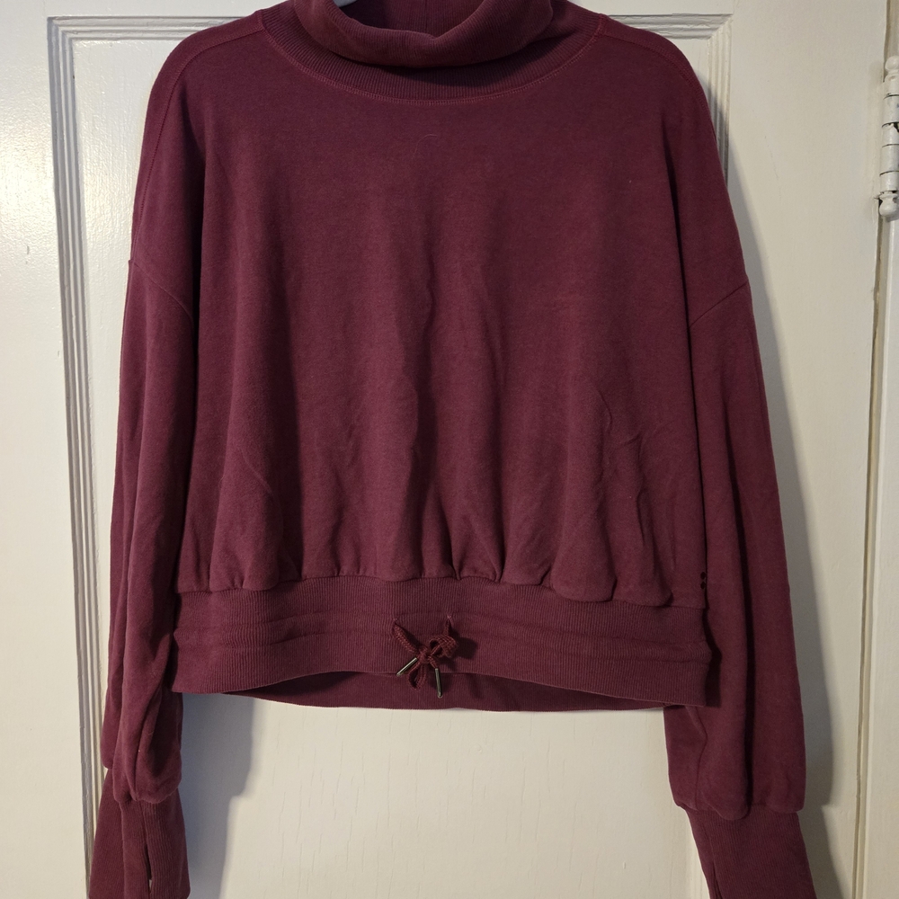 Sweaty Betty Deep Burgundy Top